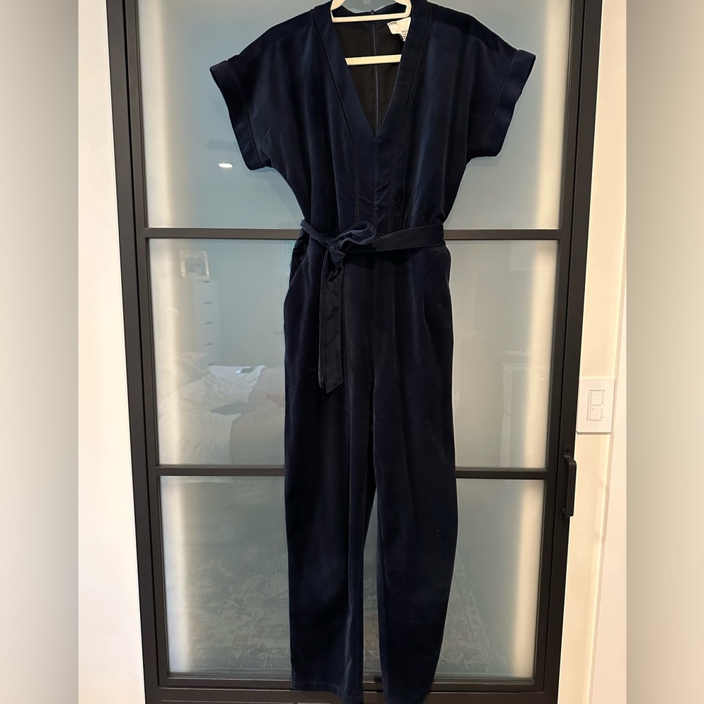 Anthropologie Pincord Jumpsuit / M